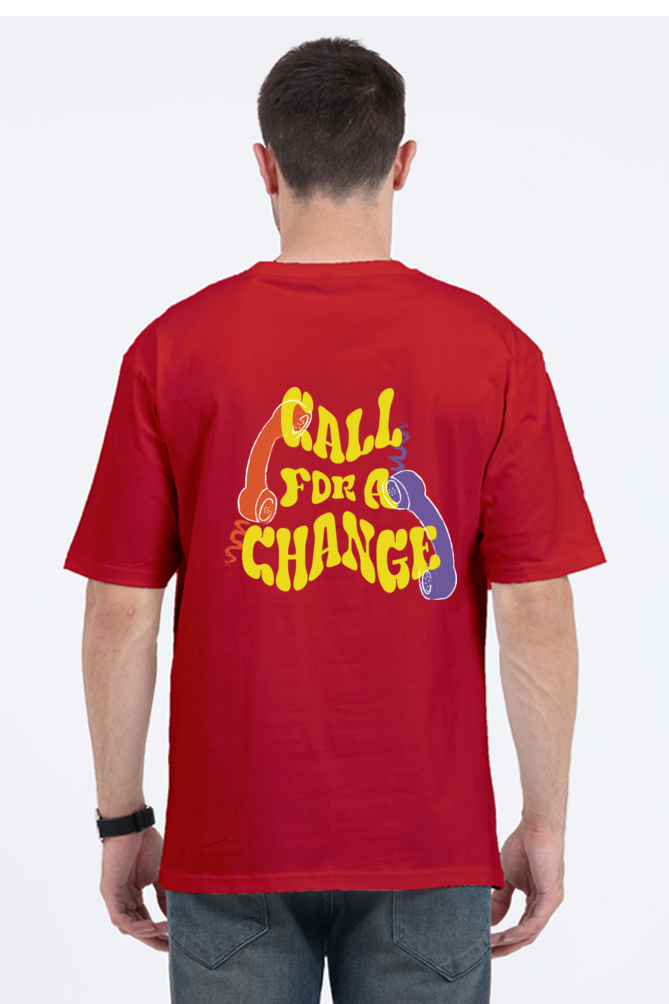 Call Me For A Change | OverSized T-Shirt | call-me-for-a-change