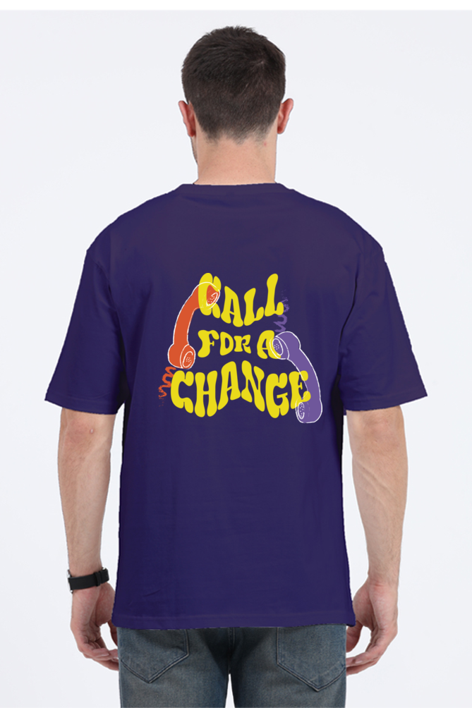 Call Me For A Change | OverSized T-Shirt | call-me-for-a-change