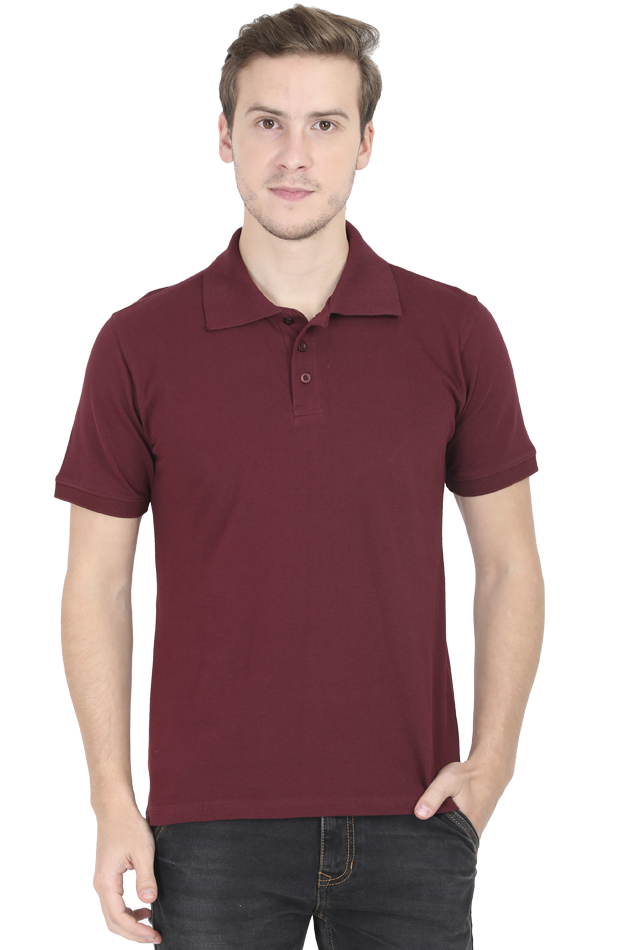 Male Polo Half Sleeve MAROON | POLO T-SHIRT | male-polo-half-sleeve-maroon