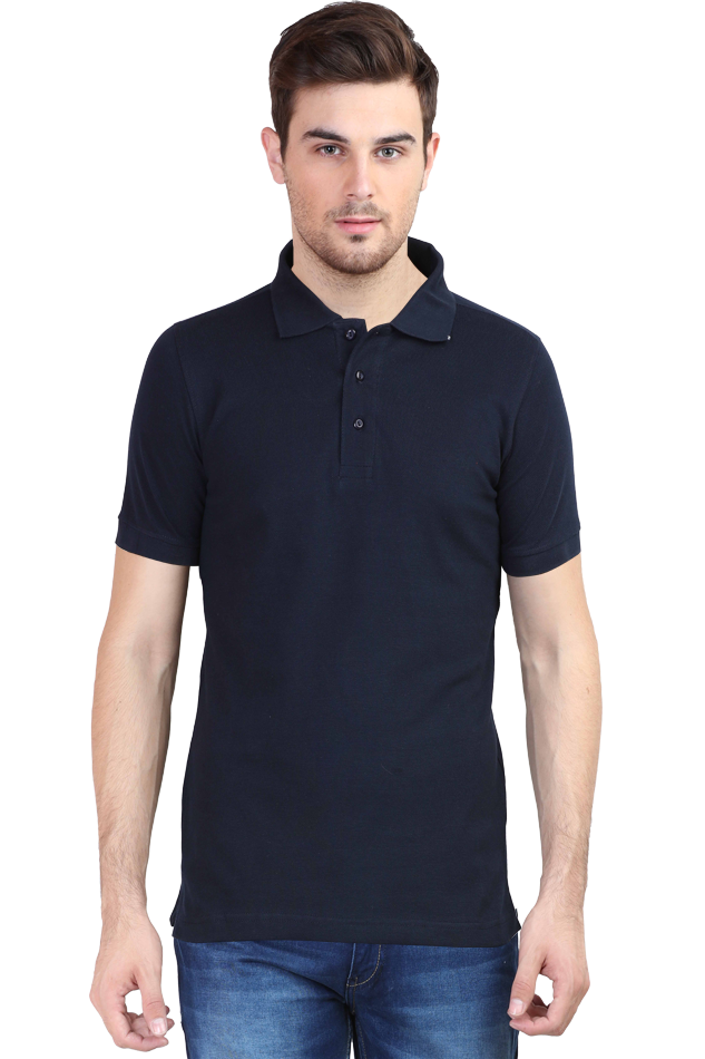 Male Polo Half Sleeve NAVY BLUE | POLO T-SHIRT | male-polo-half-sleeve-navy-blue