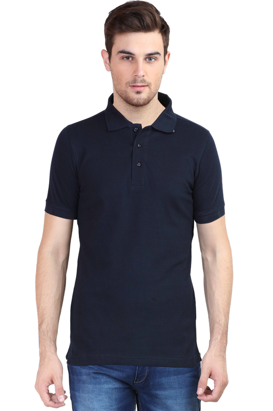 Male Polo Half Sleeve NAVY BLUE | POLO T-SHIRT | male-polo-half-sleeve-navy-blue