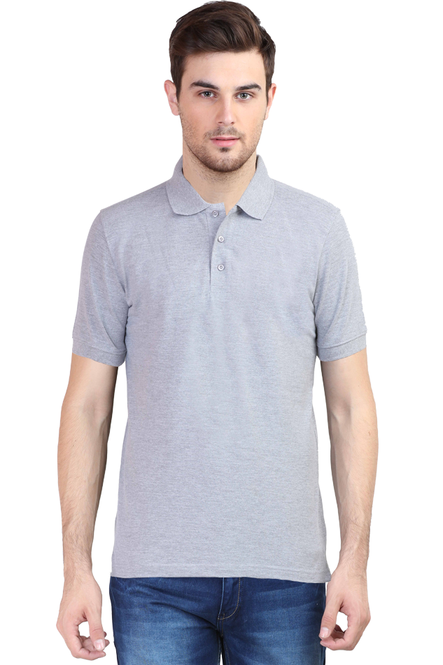 Male Polo Half Sleeve GREY | POLO T-SHIRTS | male-polo-half-sleeve-grey