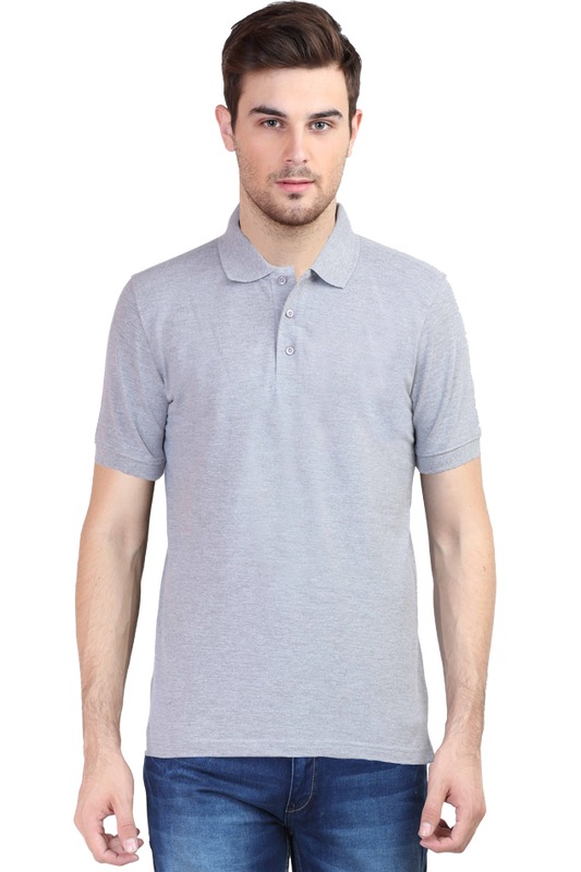 Male Polo Half Sleeve GREY | POLO T-SHIRTS | male-polo-half-sleeve-grey