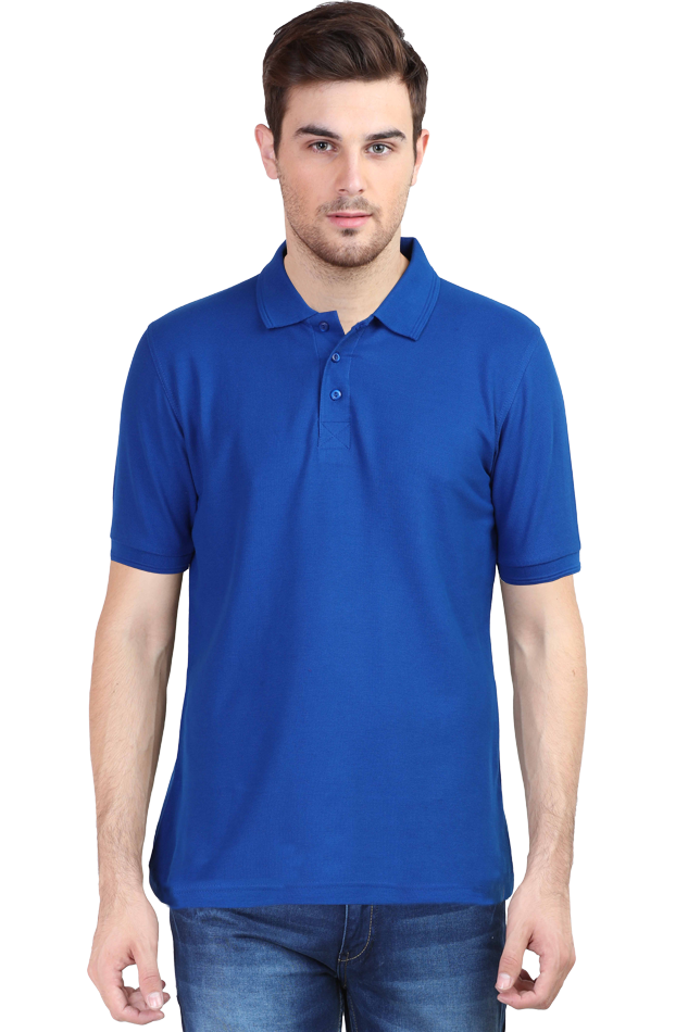 Male Polo Half Sleeve  ROYAL BLUE | POLO T-SHIRT | male-polo-half-sleeve-royal-blue