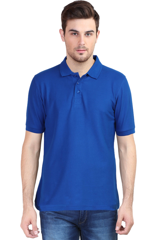 Male Polo Half Sleeve  ROYAL BLUE | POLO T-SHIRT | male-polo-half-sleeve-royal-blue